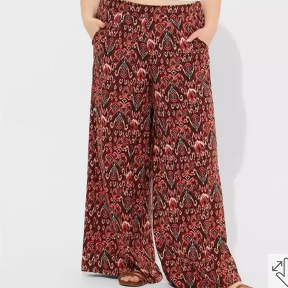 Torrid Pull-On Wide Leg Pants